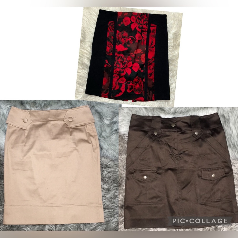 Cache Women's Skirts - Black, Red, Beige, Brown